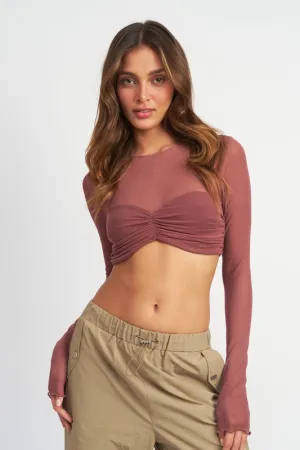 Annabel Crop Top