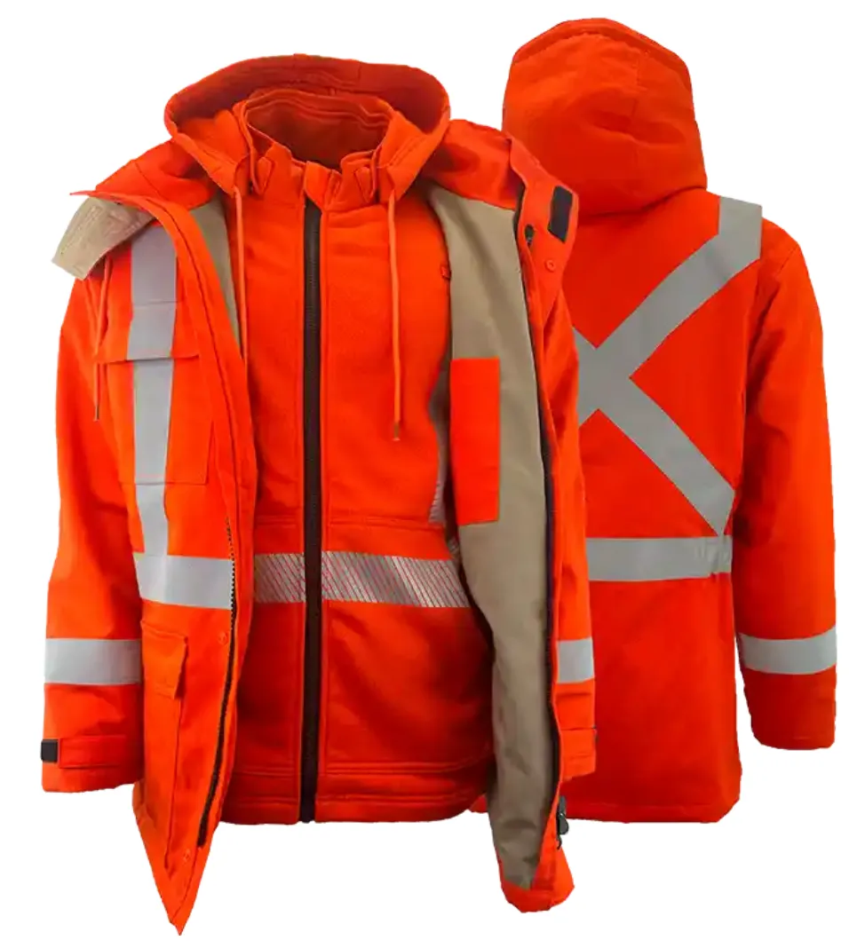 ATLAS Arc Flash Fire Retardant 3-In-1 Parka - 4022OR- 1/CS