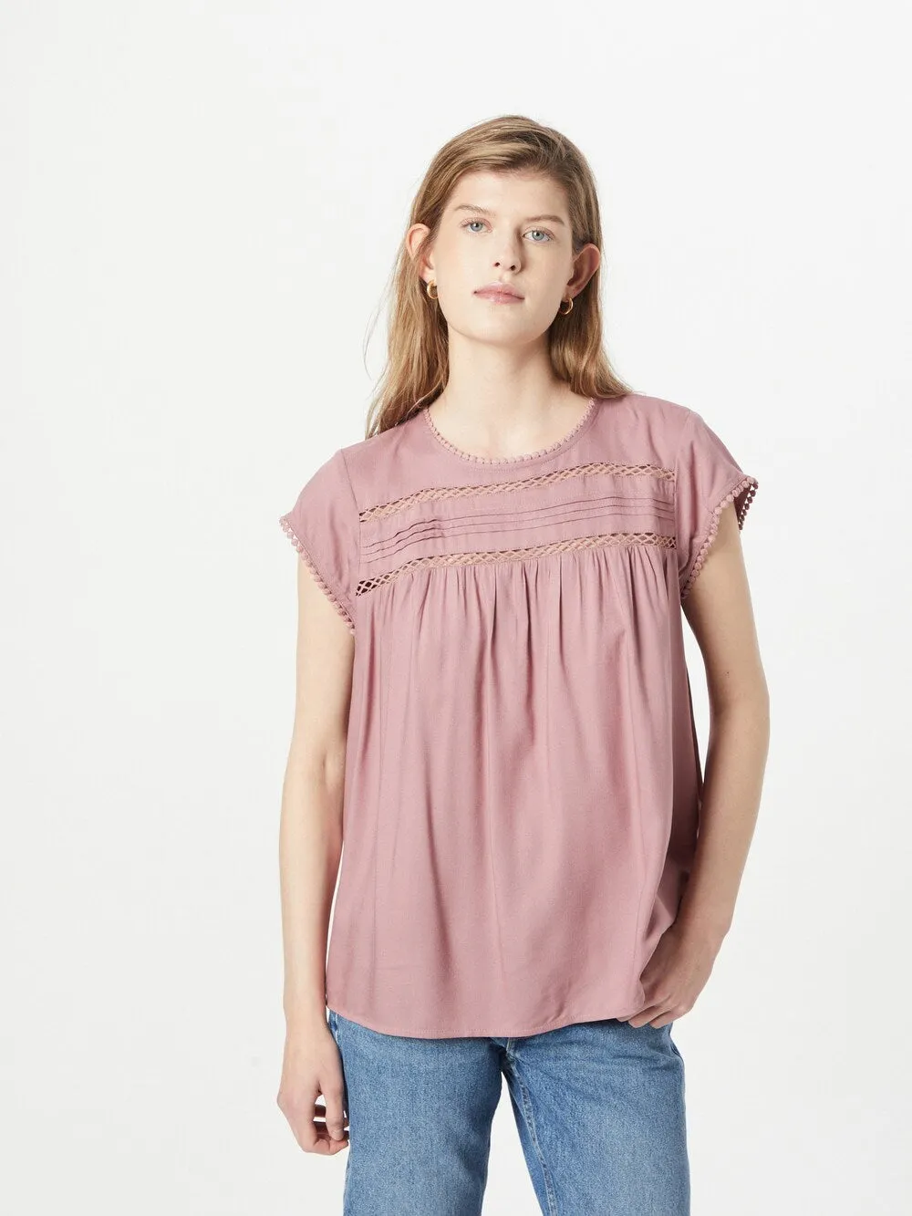 Blouse VERO MODA DEBBIE, dark pink