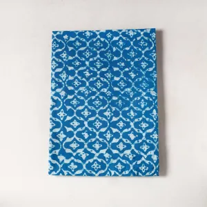 Blue - Hand Batik Printed Cotton Precut Fabric  (1.4 meter) 49