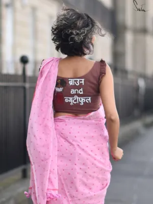 Brown and beautiful (Blouse)