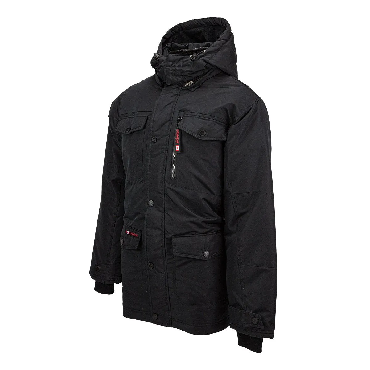 Canada Weather Gear Men's Hooded Parka Jacket