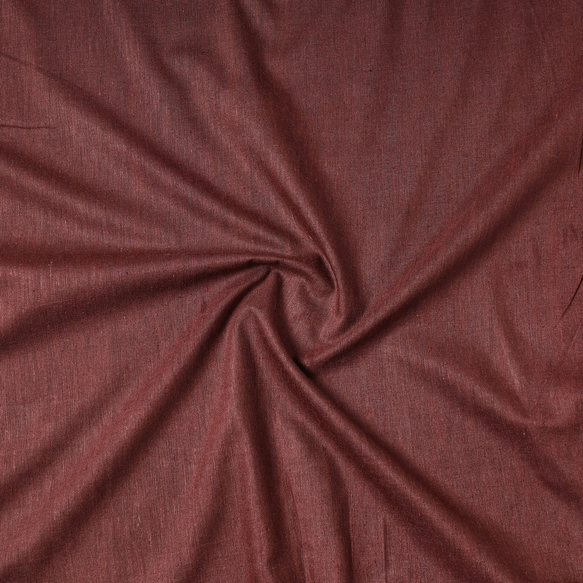 Maroon - Vidarbha Handloom Pure Tussar x Katia Silk Precut Fabric (1.6 meter) 53